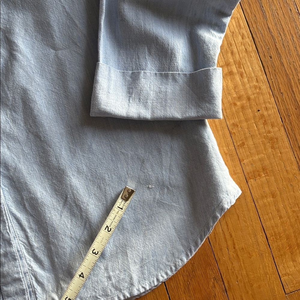 vintage worn in embroidered western style button up shirt - Picture 4 of 9